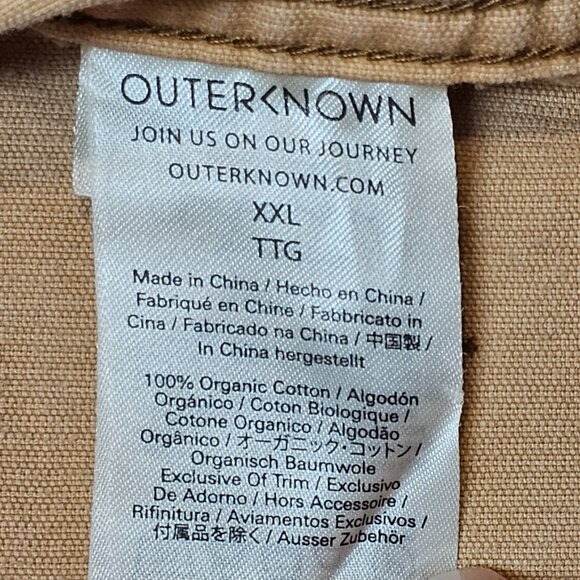 Outerknown Townes Corduroy Shirt XXL - Picture 7 of 7